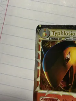 Typhlosion Prime HGSS09 Promo Holo Pokemon Card NM - Image 3