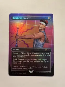 Isochron Scepter - FOIL BORDERLESS - MTG Secret Lair Countdown - NM - Image 1