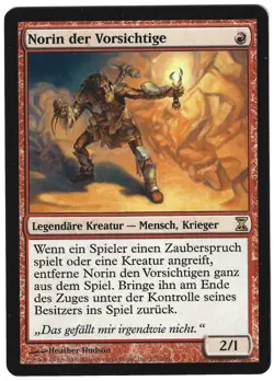 TOP Norin der Vorsichtige / the Wary - TIME SPIRAL - deutsch (nm +) *Rare* - Image 1