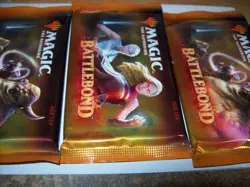 (3) BATTLEBOND STILL SEALED BOOSTER PACKS MTG FREE SHIPPING WITH TRACKING - Image 1