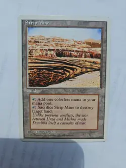 Strip Mine MTG Core Set 4th Edition Regular - Image 1