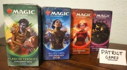 SEALED - 4 Challenger Decks 2020 - Complete 4 Deck Set - Out of Print Magic MtG - Image 1