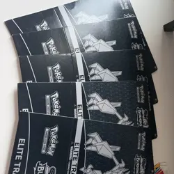 Lot of 13 Empty ETB Elite Trainer Box Pokemon Card Boxes - ETB Boxes Only - Image 2
