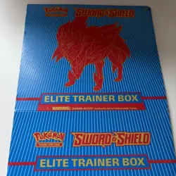 Lot of 13 Empty ETB Elite Trainer Box Pokemon Card Boxes - ETB Boxes Only - Image 5