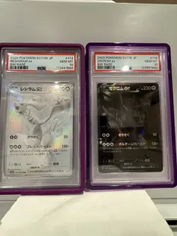PSA 10 Zekrom Reshiram BWR Set 174/086 Black White Pokemon Japanese - Image 1