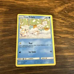 Alolan Vulpix 30/156 SM Ultra Prism Pokemon NM - Image 1