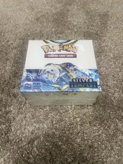 Pokemon TCG Sword & Shield Silver Tempest Booster Box 36 Packs SEALED - Image 1