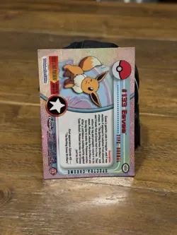2000 Topps Chrome Pokemon T.V. Series 2 Eevee #133 card - Image 2