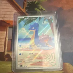 Pokemon TCG Misty's Lapras 194/182 Sv10 Illustration Rare Holo HP 110 English - Image 1