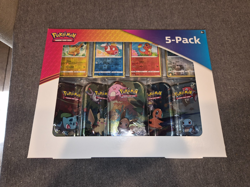 Pokemon TCG Kanto Power 5 Mini Tin Box Set Costco Exclusive - New Factory Sealed 820650100642 - Image 1