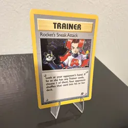 Wizards of the Coast Pokemon TCG Rocket's Sneak Attack 16/82 Holo Rare EN - Image 1