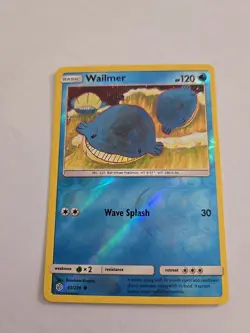 Wailmer 037/195 Swsh12: Sword & Shield - Silver Tempest Reverse Holo - Image 1