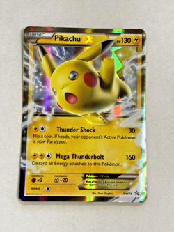 Pokemon Pikachu 2016 TCG EX XY174 Black Star Promo Holo NM or better - Image 1