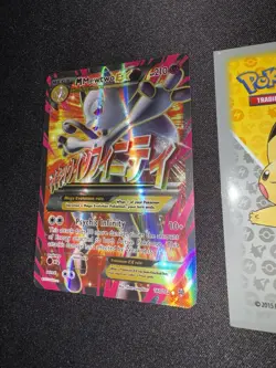 Pokemon M Mewtwo EX Full Art 160/162 BREAKthrough Ultra Rare Holo 018💎NM LP +💎 - Image 5