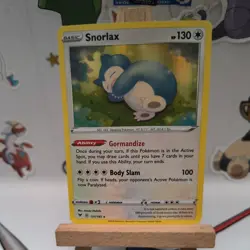 Snorlax 131/185 SWSH Vivid Voltage Holo Rare Pokemon TCG - NM/MT - Image 2