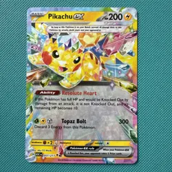 Pikachu EX 57/217 - Ascended Heroes - English - Pokemon TCG - NM/M - Image 1