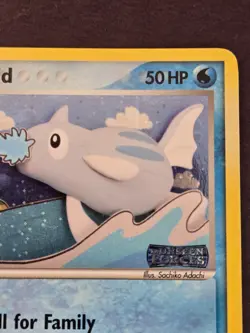 Remoraid 71/115 Unseen Forces Reverse Holo Misalignment Error Pokemon 2005 - Image 4
