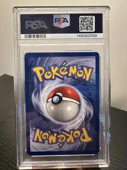 1999 POKEMON FOSSIL #4 DRAGONITE-HOLO PSA 5 - Image 5