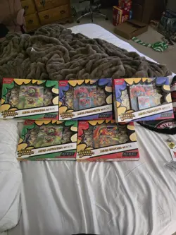 Pokemon TCG Ascended Heroes Mega ex Box Lot 5 Kits Meganium Feraligatr Emboar - Image 1