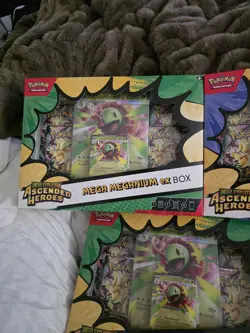 Pokemon TCG Ascended Heroes Mega ex Box Lot 5 Kits Meganium Feraligatr Emboar - Image 2