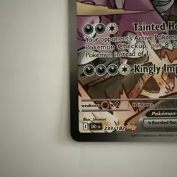 2025 Pokemon Destined Rivals Rocket's Nidoking Ex Special Illustration Rare #233 - Image 4