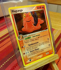 POKEMON Magcargo 41/115 EX Unseen Forces, Uncommon, NM Condition - Image 2