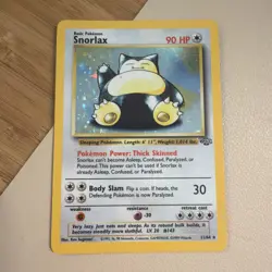 Pokemon Snorlax 11/64 Jungle Holo LP - Image 1