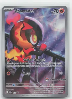 Charcadet - (Pokemon Center Exclusive) Holo ME: Mega Evolution Promo 022 NM - Image 1