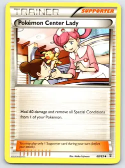 Pokemon Center Lady - Generations 68/83 - LP Condition - Image 1