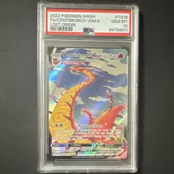 Pokemon Centiskorch VMAX #TG15/TG30 Lost Origin Holo PSA 10 English 2022 - Image 1