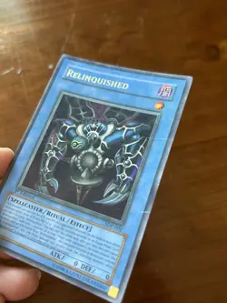 Yu-Gi-Oh! TCG | Relinquished SDP-001 1st Edition Ultra Rare Holo HP | Pegasus - Image 4