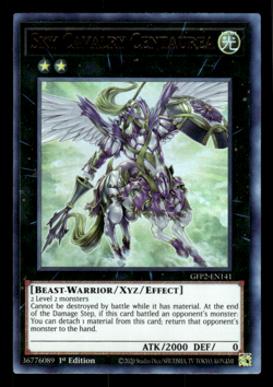 Yugioh Sky Cavalry Centaurea GFP2-EN141 Ultra Rare 1st Ed NM - Image 1