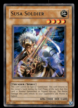 Susa Soldier TP6-EN008 Rare LP YuGiOh - Image 1