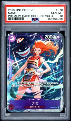 Nami #070 Japanese 2025 One Piece Japanese Premium Card Collection PSA 10 - Image 1