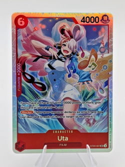 One Piece Uta ST23-001 (SR) - Starter Deck 23: RED Shanks (ST-23) - Image 1