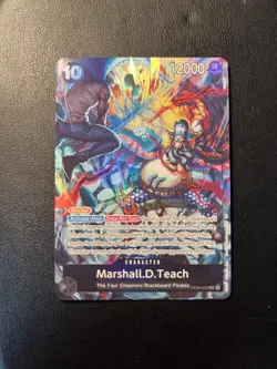 One Piece 2nd Anniversary Set Marshall D. Teach OP09-093 English - Image 1