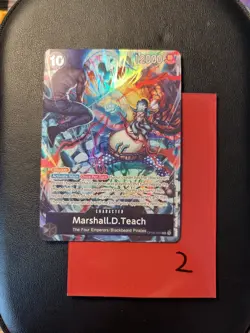 One Piece 2nd Anniversary Set Marshall D. Teach OP09-093 English - Image 1
