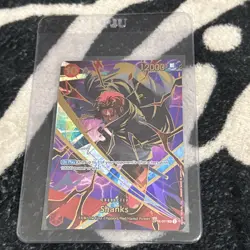 Bandai One Piece Shanks OP06-007 SP Full Art Foil 12000 Power - Image 1