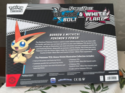 Pokemon S&V Black Bolt & White Flare Victini Illustration Collection Box Sealed - Image 2