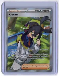 Kieran - 206/167 Ultra Rare Holo NM Pokemon SV06: Twilight Masquerade - Image 1