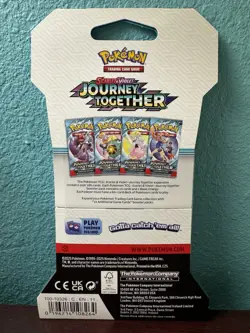 Pokemon Journey Together Scarlet & Violet Booster Pack ( 1 Pack ) Factory Sealed - Image 2