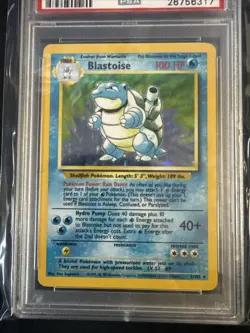 1999 Pokemon Game Blastoise Holo PSA 8.5 NM-MT - Image 3
