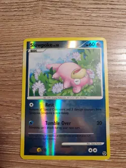 Slowpoke Reverse 82/106 Pokemon Great Encounters Holo Card LP - Image 1