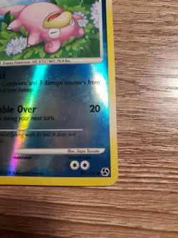 Slowpoke Reverse 82/106 Pokemon Great Encounters Holo Card LP - Image 4