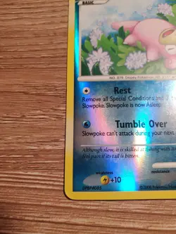 Slowpoke Reverse 82/106 Pokemon Great Encounters Holo Card LP - Image 5