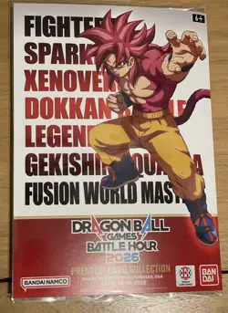 Dragon Ball Games Battle Hour 2026 Premium Card Collection - SEALED - Image 1