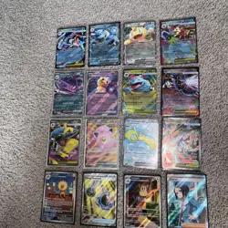 Pokemon TCG Mega Evolution Illustration Rare and EX Lot Of 16 Cards - Image 2