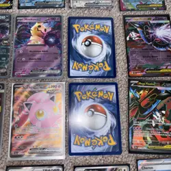 Pokemon TCG Mega Evolution Illustration Rare and EX Lot Of 16 Cards - Image 3