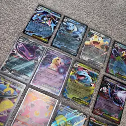 Pokemon TCG Mega Evolution Illustration Rare and EX Lot Of 16 Cards - Image 4