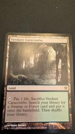 Verdant Catacombs Zendikar Regular Magic Card - Image 1